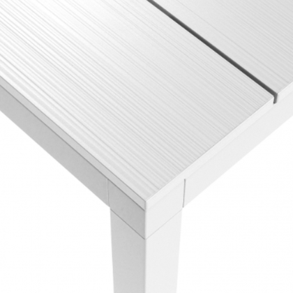 RIO ALU 210 EXTENSIBILE, стол металлический раздвижной 210 - 280 см (bianco/белый)