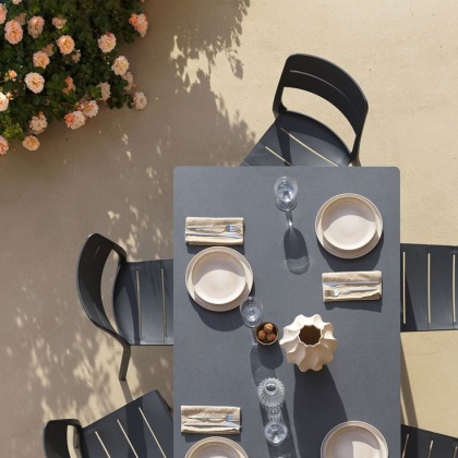 CASSIA BISTROT, стул обеденный пластиковый (antracite/антрацит)