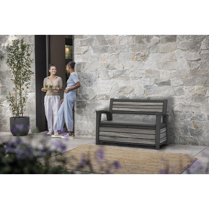 Скамья ДЕКО  (Deco Garden Bench) 227 л (светло-коричневый)