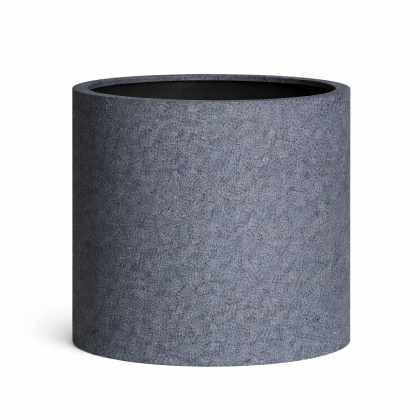 Кашпо CONCRETIKA ТЮБ Мини D30H30 (БАЗАЛЬТ)