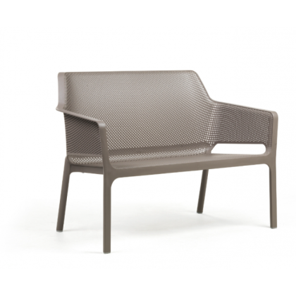 NET BENCH, скамья пластиковая (tortora/тортора)
