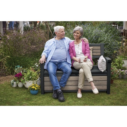 Скамья ДЕКО  (Deco Garden Bench) 227 л (светло-коричневый)