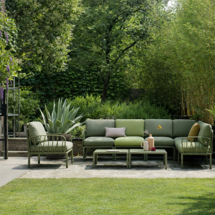 KOMODO POLTRONA, лаунж-кресло (agave/агава, подушка авокадо Sunbrella)