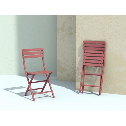 Helen Folding Chair, раскладной стул (marsala/марсала)