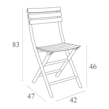 Helen Folding Chair, раскладной стул (olive green/оливковый)