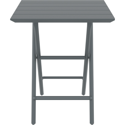 Helen Folding Table 60, стол складной квадратный (темно-серый)