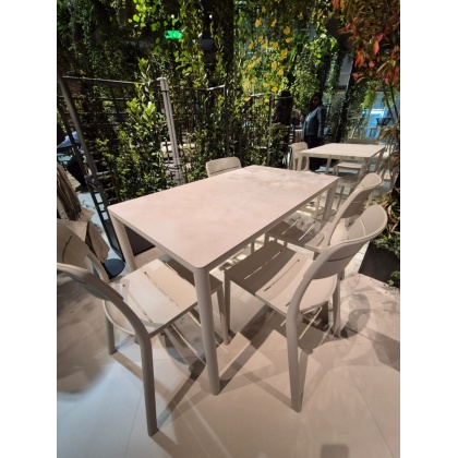 CASSIA BISTROT, стул обеденный пластиковый (corda/бежевый)