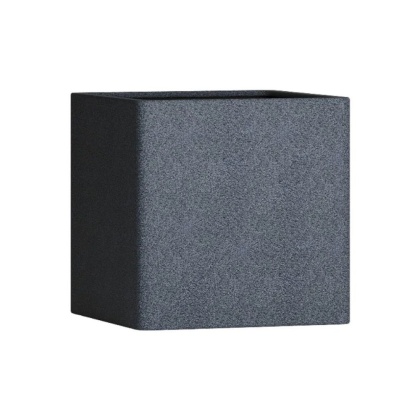 Кашпо CONCRETIKA КВАДРО 40x40x40 (БАЗАЛЬТ)
