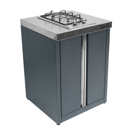 Модуль уличной кухни SMART-600 Шкаф c варочной поверхностью Helios