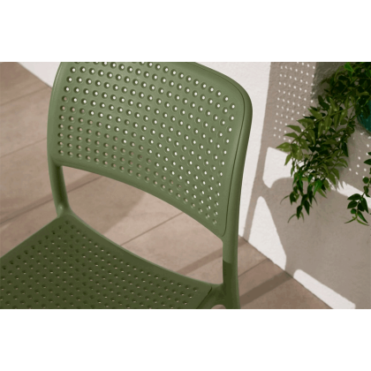 BORA BRISTOT, стул пластиковый (agave/агава)