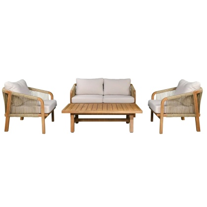 Комплект деревянной мебели Ravona с двухместным диваном