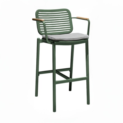 Кресло барное с подушкой Armona (Green)