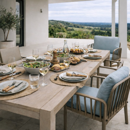 KOMODO POLTRONA, лаунж-кресло (tortora/тортора, подушка лед Sunbrella)