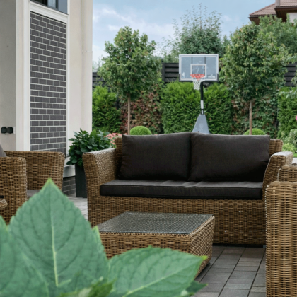 КАПУЧИНО, плетеный диван двухместный (соломенный)