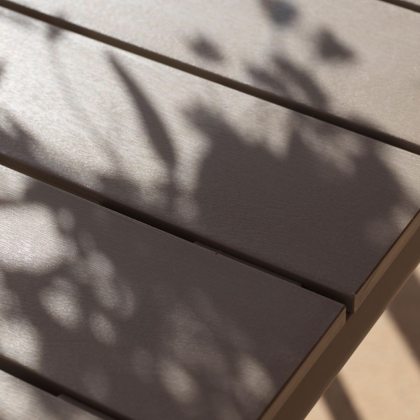 Tevere 210 Extensible, стол металлический раздвижной 211 - 275 см (tortora/тортора)