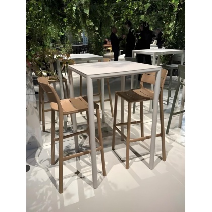 CASSIA STOOL, стул барный пластиковый (cappuccino/капучино)