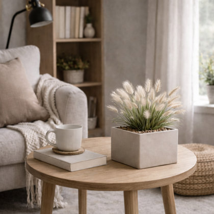 Кашпо CONCRETIKA КВАДРО 30x30x30 (ДЮНА)