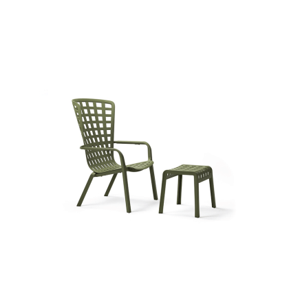 FOLIO, лаунж-кресло пластиковое (agave/агава)