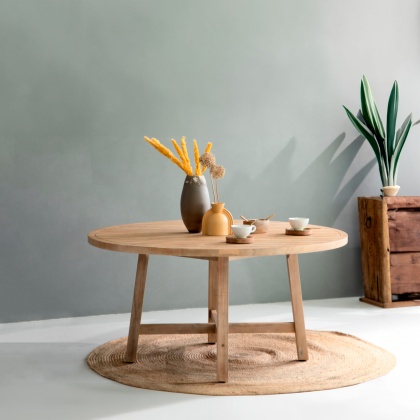 Комплект деревянной мебели Rimini с круглым столом на 6 персон
