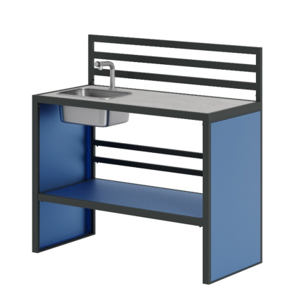 Кухня EMOLUMENTUM KITCHEN.MODEL 01 (голубой)