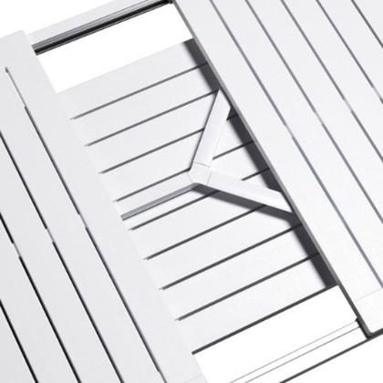 RIO 140 EXTENSIBILE, стол пластиковый раздвижной 140 - 210 см (bianco/белый)