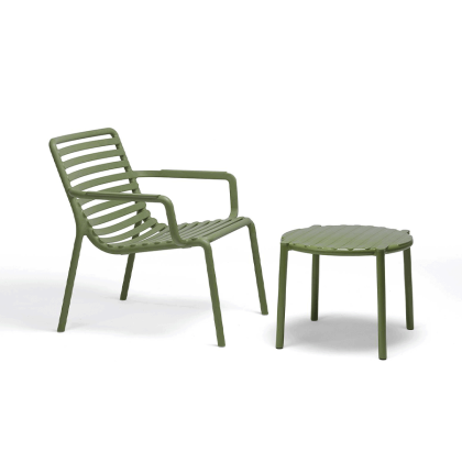 DOGA RELAX, лаунж-кресло пластиковое (agave/агава)