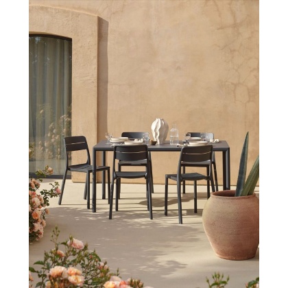 CASSIA BISTROT, стул обеденный пластиковый (antracite/антрацит)