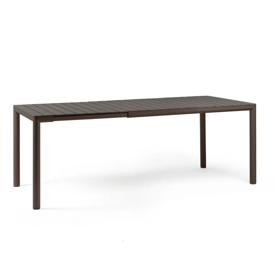 Tevere 147 Extensible, металлический раздвижной стол 147-211 см (terra/терра)