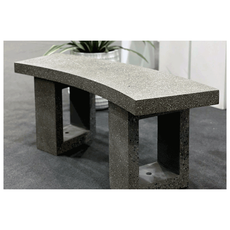 Скамья бетонная полукруглая (SKM110)