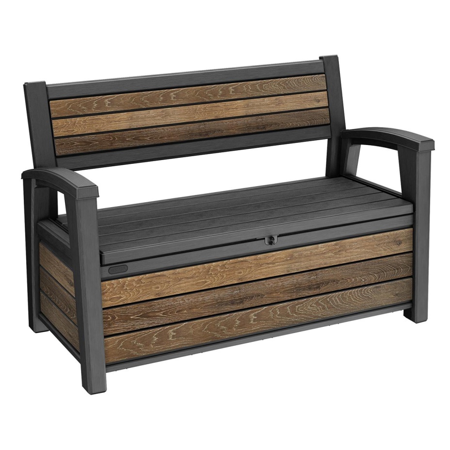Скамья ДЕКО  (Deco Garden Bench) 227 л (орех)