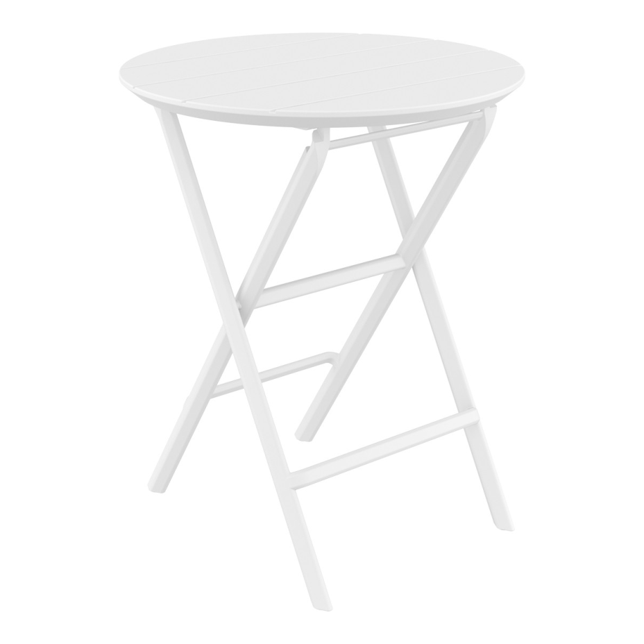 Helen Folding Table Ø60, стол складной круглый (белый)