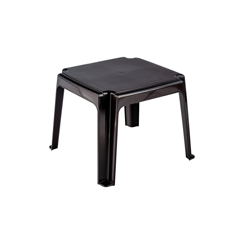 ЭЛЛАСТИК, столик для шезлонга пластиковый (коричневый)