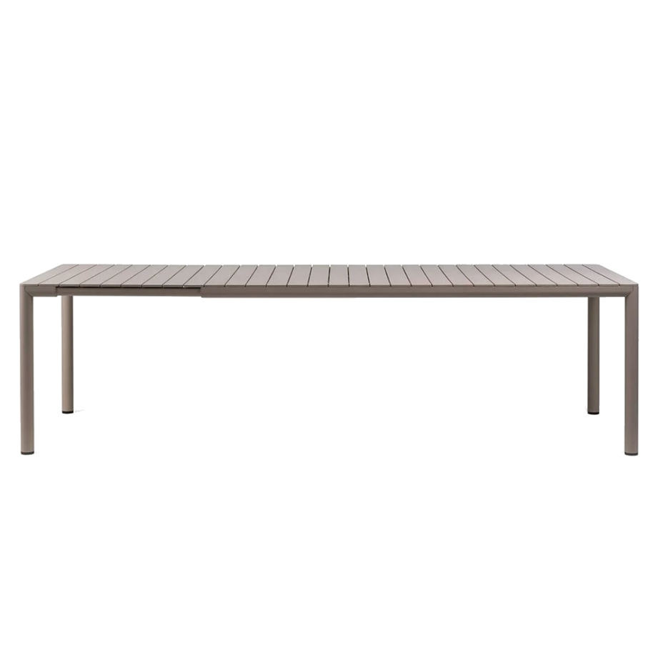 Tevere 210 Extensible, стол металлический раздвижной 211 - 275 см (tortora/тортора)
