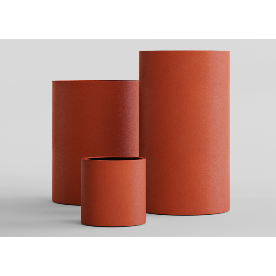 Кашпо CYLINDER (40x80, TERRACOTTA)