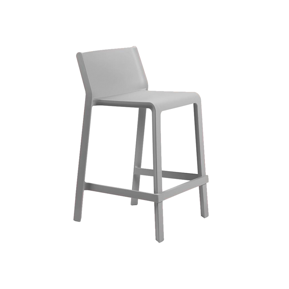 TRILL STOOL MINI, стул полубарный (grigio/серый)