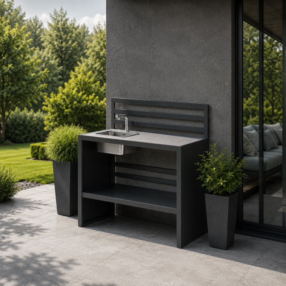 Кухня EMOLUMENTUM KITCHEN.MODEL 01 (антрацит)
