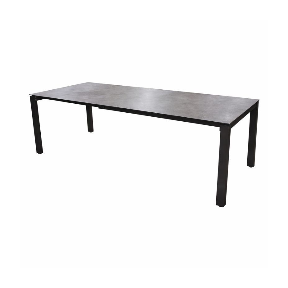 GOA Стол раскладной 167-217-267х95 см, темно-серый