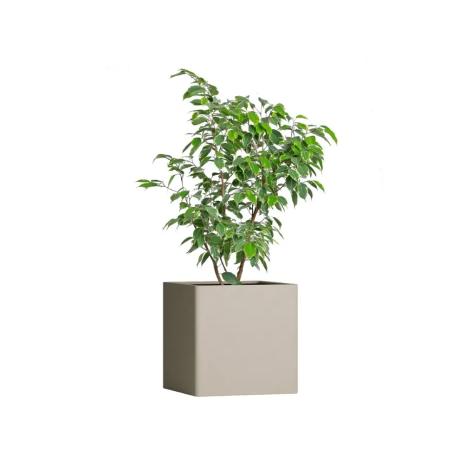 Кашпо CONCRETIKA КВАДРО 40x40x40 (ДЮНА)