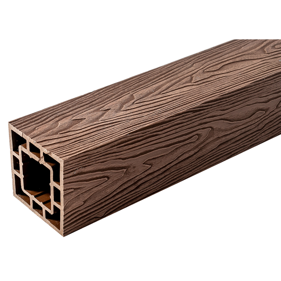 Столб DeckWOOD Premium NEW 100х100х3000мм (коричневый)