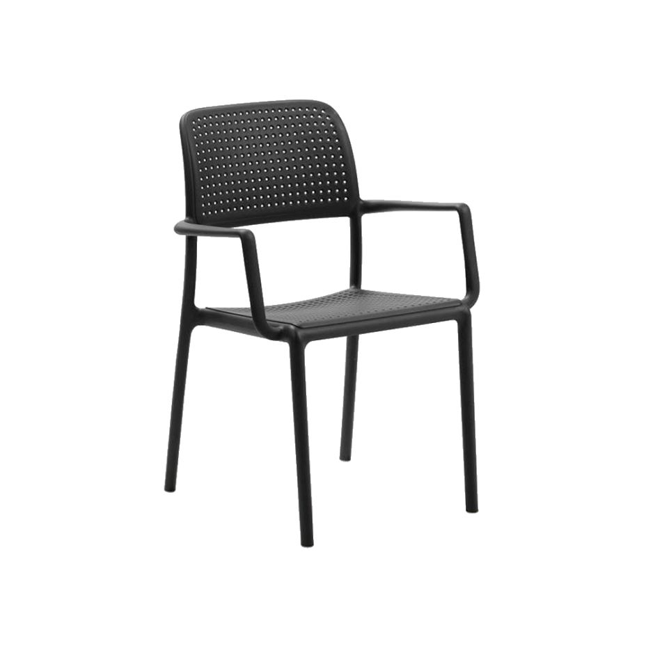 BORA, кресло пластиковое (antracite/антрацит)