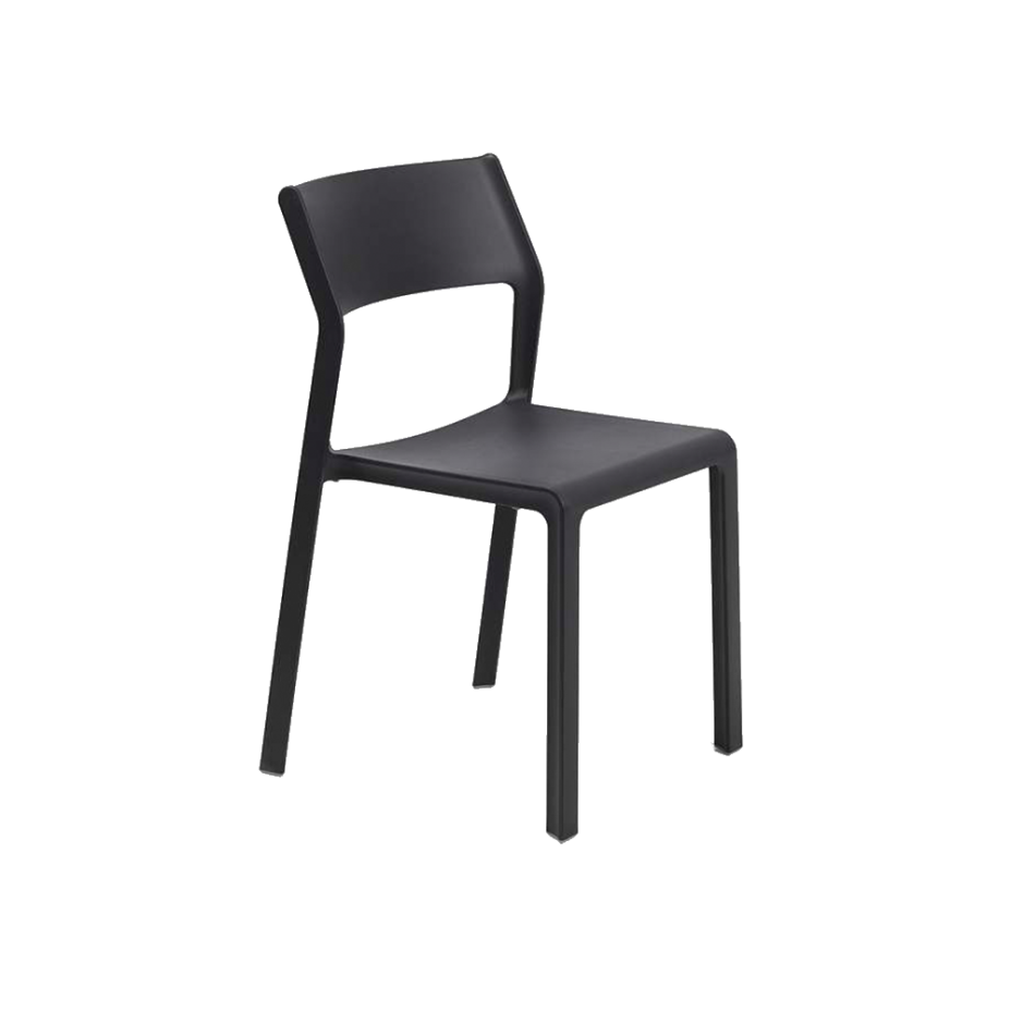 TRILL BISTROT, стул пластиковый (antracite/антрацит)