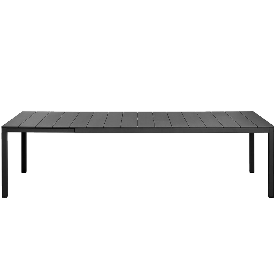 RIO ALU 210 EXTENSIBILE, стол металлический раздвижной 210 - 280 см (antracite/антрацит)