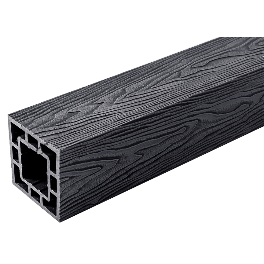 Столб DeckWOOD Premium NEW 100х100х3000мм (антрацит)