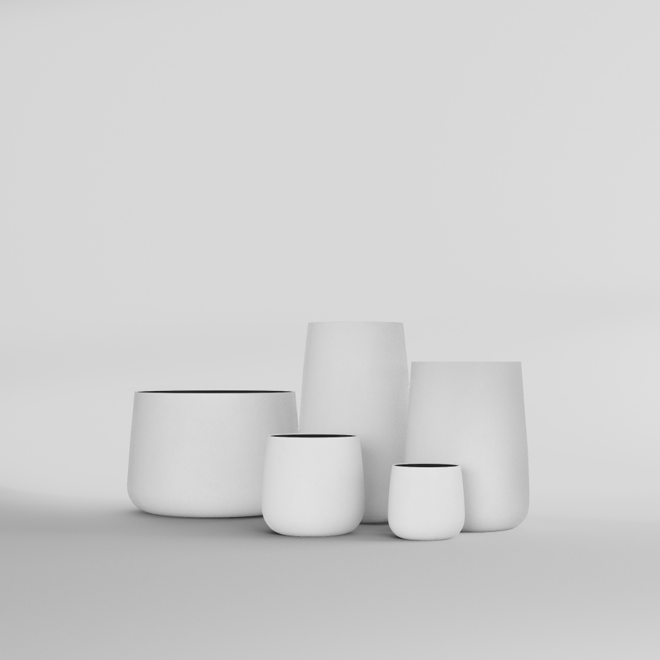 Кашпо CONE (38x41, SANTORINI)