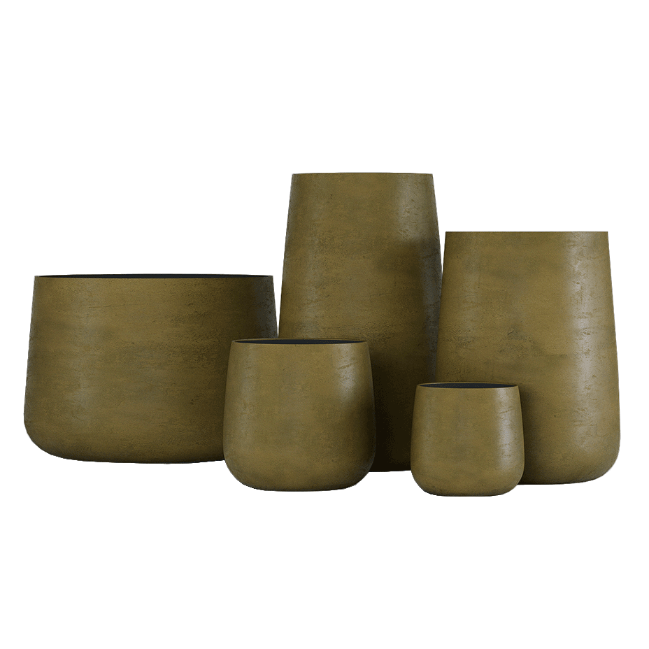 Кашпо CONE (38x41, AVOCADO GREEN)