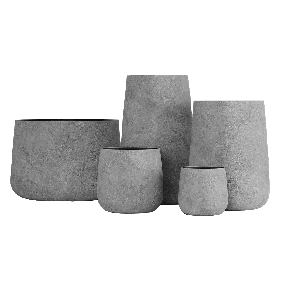 Кашпо CONE (38x41, CONCRETE M100)