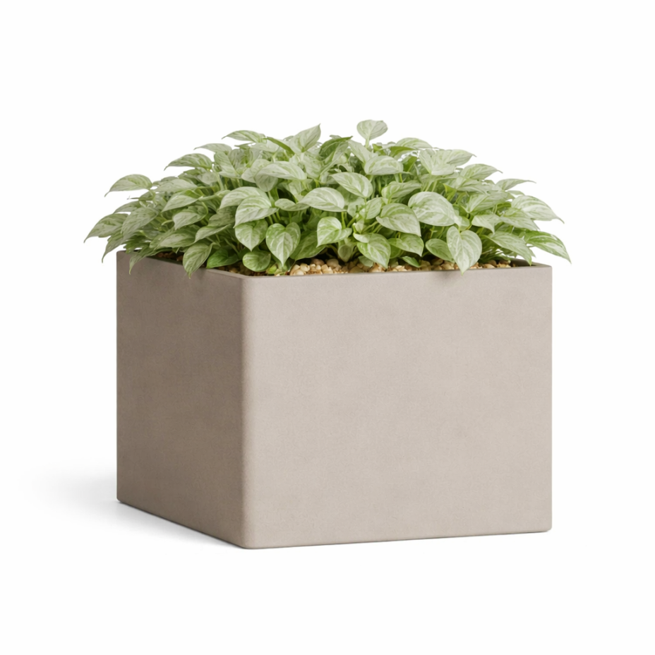 Кашпо CONCRETIKA КВАДРО 30x30x30 (ДЮНА)