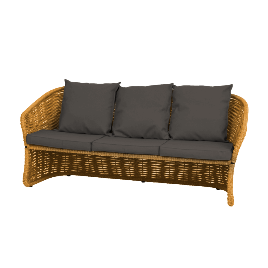 Диван  Кантри тройной  DeckWOOD (песочный)