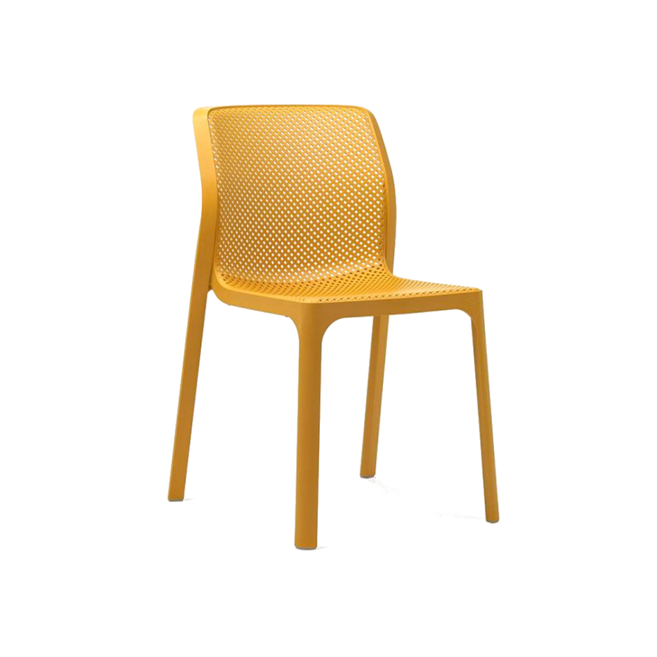 BIT, стул пластиковый (senape/горчица)