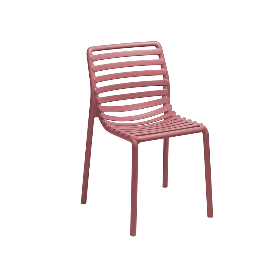 DOGA BRISTOT, стул пластиковый (marsala/марсала)